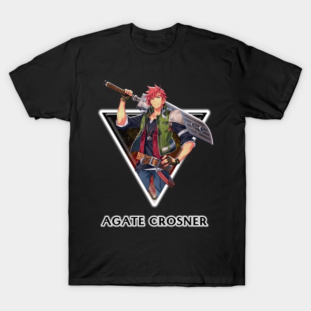 Trails of Cold Steel - Agate Crosner T-Shirt by RayyaShop